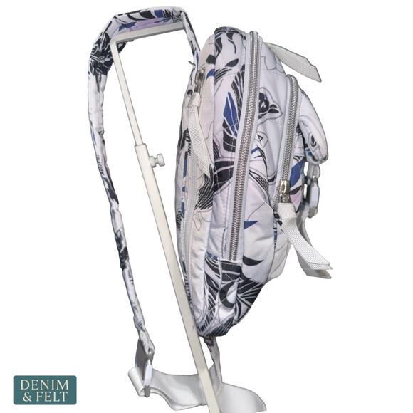 Vera Bradley Performance Twill Utility Sling‎ Backpack Floral Crossbody Bag